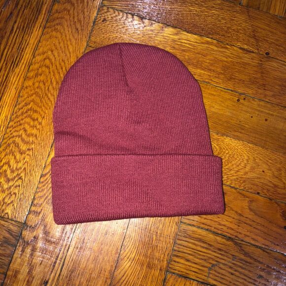 Hike Footwear Beanie Never Worn Maroon Red - Picture 2 of 2